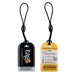 tag8 Key Security Tag, Key Holder and Finder with QR Code and NFC Chip for Web-Based Lost and Found Service, for Home Keys, Car Keys, Office Keys and More, Pack of 1