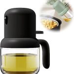 TSEB ENTERPRISE Oil Sprayer for Cooking,180ml Glass Olive Oil Sprayer Mister, Olive Oil Spray Bottle, Kitchen Gadgets Accessories for Air Fryer, Canola Oil Spritzer, Widely Used for Salad Making