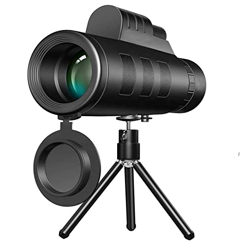 Cezo 40X60 Magnification Zoom HD,Monocular Telescope for Adults and Children,High Power Telescope Gadget,Outdoor Telescope with Built-in Compass