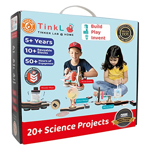 Butterfly Edufields Science Kit | DIY STEM Build 20+ Thrilling Motor Machines for 8 10 12 Year Old Girls Boys