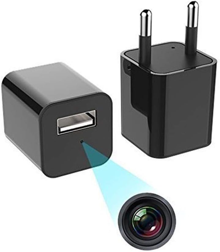 IFITech IFIADPTCAM 1080p USB Charger Type Hidden Camera | Home security spy camera | Support Maximum 256 Gb Memory Cards | Continuous & Motion Based Recording Option | Ideal for home/office monitoring