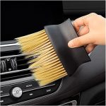 Zulaxy Car Interior Cleaning Brush, Car Cleaning Accessories, Multipurpose Car AC Vent Dirt Cleaner Brush for Car Interior, Laptop Keyboard, Electronic Gadgets Smooth Cleaning Brush