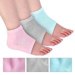 GADGET WEAR Heel Pain Relief Silicone Gel Heel Socks anti crack heel Protector socks Toe Free Heel Pain Relief Socks For Men And Women