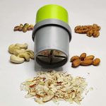 DDecora Dry Fruit Cutter, Slicer, Grinder, Chocolate Cutter and Butter Slicer with 3 in 1 Blade, Almonds, Cashews- Color May Vary