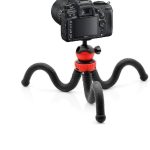 Yantralay School Of Gadgets 360 ° Rotatable Ball Head Flexible Gorillapod Tripod with Mobile Attachment for DSLR, Action Cameras & Smartphone – Black