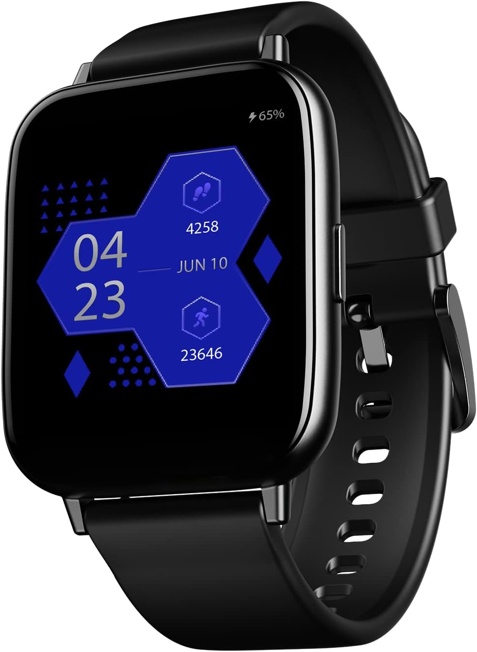 boAt Wave Prime47 Smart Watch (Matte Black)