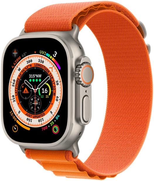 GMW GADGETS Series 8 Smart Watch Ultra Smartwatch Men Women Bluetooth Call Waterproof Wireless Charging HD Screen with Warranty (Orange)