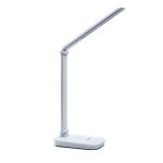 wipro 5W LED Table Lamp, with Smooth Dimming, Use As Emergency Light with Power Bank Or with Laptop USB Port, USB Compatibility, White, ABS, (Pack of 1)