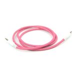 DOMO nSpeed AUX1 Auxiliary 1 Meter Aux Cable 3.5mm Jack on Both Ends iPod, iPhone, iPad, Smart Phone, Tablet PC, Car, Laptop, Computer, Speakers, Headphones or MP3 Player- Pink