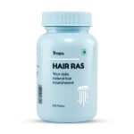 Traya Hair Ras Tablets for Women & Men, Ayurvedic Hair Vitamin Tablets for Hair Fall Control and Growth, Contains Ashwagandha, Bhringraj, Shatavari (120 Tablets)