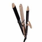 Vega 3 in 1 Hair Styler, (India’s No.1* Hair Styler Appliance), Hair Straightener, Curler & Crimper, VHSCC-01, Black