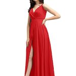 Gadgets Appliances Women’s Ankle Length Long Sleeveless Maxi Dress| Polyester- Set of 1