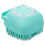 EQUVIA Silicon Massage Bath Brush Hair Scalp & Bathing Brush For Cleaning Body Scrubber Shampoo Dispenser Bathing Tool | Brushes, Men & Women