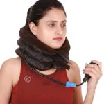 KLICK GADGETS WITH KG LOGO 3-Layers Portable Neck Pillow Neck Massager for Cervical Spine