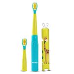 AGARO REX Sonic Electric Kids Toothbrush with 3 Brushing Modes & Rechargeable Battery, Power Tooth Brush, (Blue)