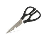 AGARO Alpha Home & Kitchen Multi Function Scissor – 8 inch – 2.3 mm, Black & Silver, Medium
