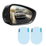 QAWACHH Universal Waterproof Anti Fog Car, Sport-Utility-Vehicles, Truck Rainproof Anti-Water Film Rear-View Mirror (Size-150-100mm) pack of 1