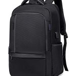 Arctic Hunter Backpack 15.6 Inch Laptop Bag Water-resistant Slim Business Backpack for Office Travel School Smart Bag with USB Port for Men and Women, Black