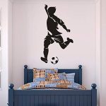 GADGETS WRAP Football Boys Wall Sticker Vinyl Wall Decal Decoration Sticker