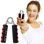 Boldfit Hand Grip Strengthener with Foam Handle, Hand Gripper for Men & Women for Gym Workout Hand Exercise Equipment to Use in Home for Forearm Exercise, Finger Exercise Power Gripper