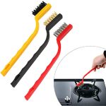 ALOUD CREATIONS Kitchen Tools Plastic Metal Fiber Wire Cleaning Brush – (Multicolour) Set of 3