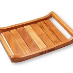 Vesta Homes Wooden Serving Tray For Home, Kitchen, Restaurant, Office Organizer, Dining Table | Premium Acacia Wood | 25 X 18 X 3.5 Cm | Handmade In India, Rectangular