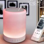 Metal Gadget Hub 2 Milliwatts Led Personalised Smart Touch Bluetooth Speaker Mood Lamp