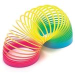 Shivsoft Magic Spring Rainbow Bouncy Expandable Slinky Magic Toys (Multicolor) – Pack of 2