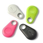 CROGIE Smart Key Finder Locator GPS Tracking Device for Kids Boys Girls Pets Cat Dog Keychain Wallet Luggage Anti-Lost Tag Alarm Reminder Selfie Shutter.