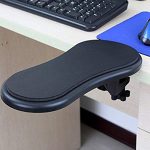 GADGET WEAR Arm Rest Pad Rotating Adjustable Computer Arm Rest Ergonomic Attachable Computer Table Arm Support Stand Desk Rests Chair Extender for Home Office