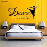 Gadgets Wrap Childrens Girls Dance Wall Decal for Home, Office