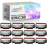 Smart Gadget Replacement for Toner Cartridge ERC30 BK/RED for use with TM-260,M119,M119B,IT-U375 (12 Pack)