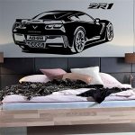 Gadgets Wrap Wall Decoration Vinyl car Sports car Wall Stickers boy Room Home Nursery