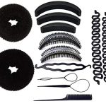 BELLA HARARO Professional Braids Tools Hair Styling Kits For Women Black-(Set Of 13)