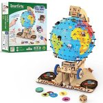 Smartivity Globe Explorer AR STEM DIY Fun Toys for Kids 8 to 14, Best Gift Toy for Boys & Girls age 8-10-12-14, Educational & Construction based Activity Game, Made in India