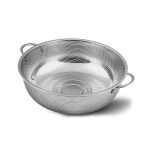 BigPlayer Stainless Steel Rice Vegetables Washing Bowl Strainer Collapsible Strainer.