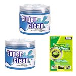 Super Clean Gel Cleaning | Gel for Car Interior Cleaning | Gel for Keyboard Dust Remover | Pack of 2 +1 Free Cleaning Gel