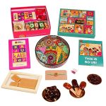 GO DESi PREMIUM Rakhi Gift Hamper Box | Rakhi Gift for brother sister | 12 Assorted Popz | 4 Dry fruit Barfis | 4 Sachets of Meetha Paan | 1 Kaju Katli Bar | Raksha Bandhan Box