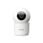 PHILIPS HSP3500 Indoor 360° 3 MP 2K Resolution WiFi Security Camera | Pan, Tilt & Zoom (PTZ) | 2 Way Talk | Motion & Sound Detection | Enhanced Night Vision| 2 Year Brand Replacement Warranty
