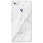 Gadget Gear Infinix Note 5 Vinyl Skin Back Sticker White Marble Mobile Skin (Only Back Side)