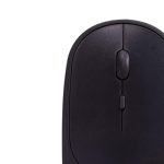 WOMBLE Cordless Bluetooth Mute Mouse Desktop Computer Gadget for Office Black