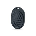 tag8 Dolphin Smart Tracker Max, Mini Bluetooth Tag to Locate Item in Approximate Range, Alternative to GPS Tracker, Works with Android & Apple Device, Key, Bag, Phone & Wallet Finder, Pack 1, Black