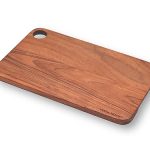 Vesta Homes Wooden Chopping Board, Cutting Board, Serving Tray for Kitchen Vegetables, Fruits & Cheese | Natural Acacia Wood | 35×21.5×1.5 cms | Handmade |(Osaka Cutting Board)