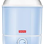 Fisher-Price Steam Max 6 Bottle Sterilizer for Baby Milk Bottles and Accessories ( Blue and White )