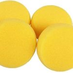 Amazon Brand – Umi Round Synthetic Paint Sponge for Painting, Crafts, Pottery, Cleaning and More (Set of 4 pc)