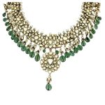 BULKY GADGETS Bridal Kundan Jadtar Jewellery Set with sheeshpatti for Girls & Women