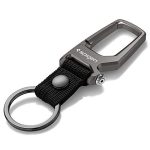 Spigen Carabiner Key Ring Clip, Bottle Opener Keychain, Car Keychain Clip