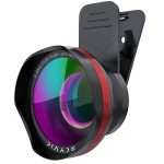 SKYVIK Signi Pro 2 in 1 (Wide+Macro) Clip on Mobile Camera Lens Kit for iPhone, Samsung and Other Smartphones.