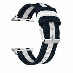 Budget Gadget Nylon Hand Watch Strip Strap Compatible for Smart Watch 44 mm