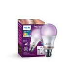 PHILIPS Wiz Smart WI-Fi LED Bulb B22 10-Watt,16 Million Colors, Compatible with Amazon Alexa and Google Assistant- (Pack of 1)